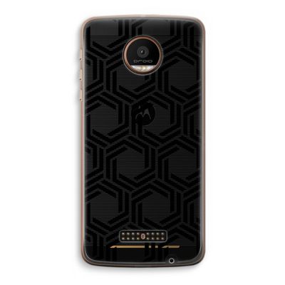 Geometrisch patroon: Motorola Moto Z Force Transparant Hoesje