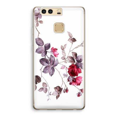 Mooie bloemen: Huawei P9 Transparant Hoesje