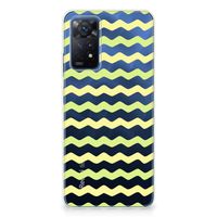 Xiaomi Redmi Note 11 Pro 5G TPU bumper Waves Yellow