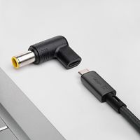Akyga AK-ND-C12 tussenstuk voor kabels USB-C 7.9 x 5.5 mm Zwart - thumbnail