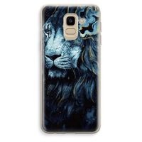 Darkness Lion: Samsung Galaxy J6 (2018) Transparant Hoesje