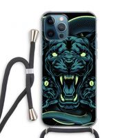 Cougar and Vipers: iPhone 12 Pro Transparant Hoesje met koord