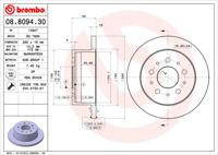 Brembo Remschijven 08.8094.30 - thumbnail