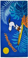 Snoopy handdoek 70 x 140 cm dive blauw
