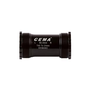 Cema Bracketas T45 SRAM GXP-RVS -zwart