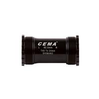 Cema Bracketas T45 SRAM GXP-RVS -zwart