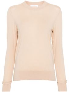 Chloé pull en laine à manches longues - Tons neutres