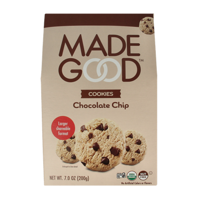 Made Good Crunchy cookies chocolate chip bio 200 Gram