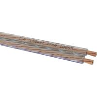 Oehlbach 1051 Luidsprekerkabel 2 x 2.5 mm² Wit per meter