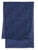 ETRO Shaal-nur paisley-print scarf - Bleu