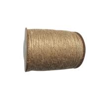 Jute touw - garen/draad - naturel - op spoel - 100 meter - hobby en decoratie