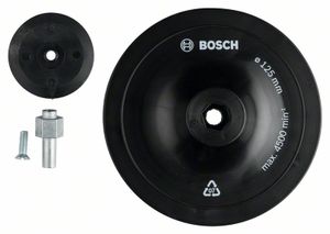 Bosch Accessoires Rubber steunschijven 125 mm, 8 mm 1st - 1609200240