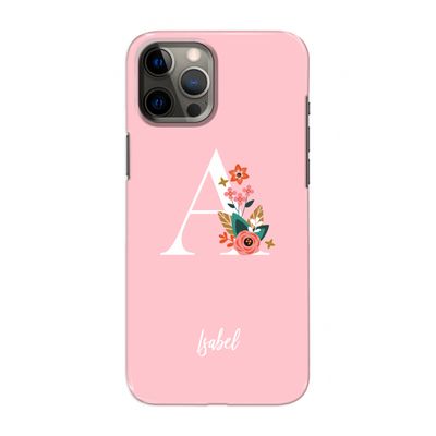 Pink Bouquet: Volledig geprint iPhone 12 Pro Max Hoesje