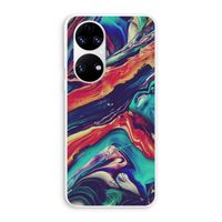 Chameleon Sun: Huawei P50 Transparant Hoesje Chameleon Sun: Huawei P50 Transparant Hoesje