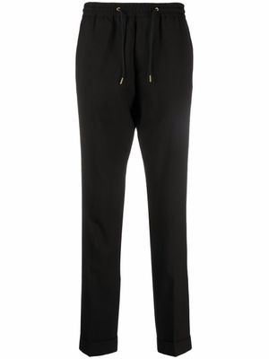 Paul Smith pantalon fuselé à lien de resserrage - Noir