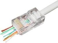 Gembird Modulaire plug RJ45 doorsteekmontage 50 STUKS - 2575196