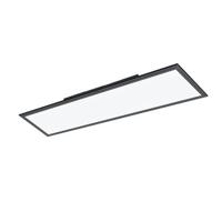 EGLO Salobrena 1 Plafondlamp - LED - 120 cm - Zwart|Wit - Aluminium