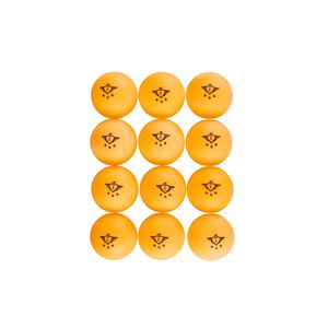 Set van 36x stuks tafeltennis/pingpong ballen oranje 4 cm