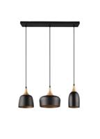 Trio Design hanglampChiraz zwart 3-lichts - 310500332