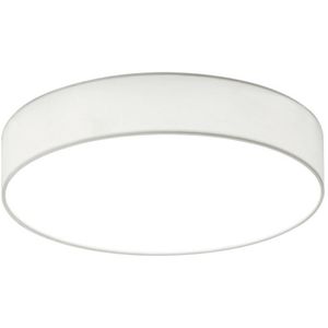 LED Plafondlamp - Plafondverlichting - Trion Lanago - 22W - Warm Wit 3000K - Dimbaar - Rond - Mat Wit - Aluminium
