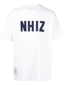 izzue t-shirt imprimé à manches courtes - Blanc