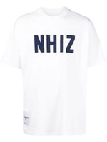 izzue t-shirt imprimé à manches courtes - Blanc