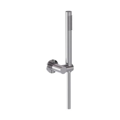 Handdoucheset MAY Staaf Handdouche, Verstelbare Wandsteun en Smooth Doucheslang 125 cm Chroom