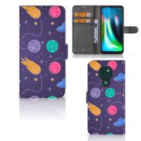 Motorola Moto G9 Play | E7 Plus | Wallet Case | met Pasjes | Space