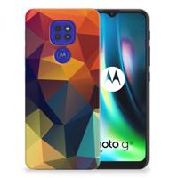 Motorola Moto G9 Play | E7 Plus | TPU Hoesje | Polygon Color