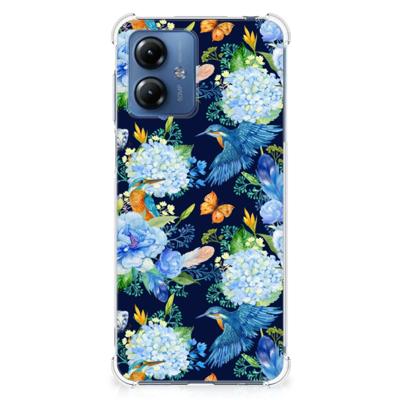 Case Anti-shock voor Motorola Moto G14 IJsvogel