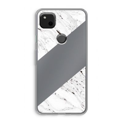 Biggest stripe: Google Pixel 4a Transparant Hoesje