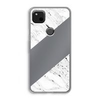 Biggest stripe: Google Pixel 4a Transparant Hoesje