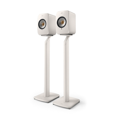 KEF Combi Deal S1 Stand + LSX II Wireless Stereo Speakers - Wit