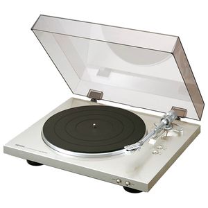 Denon DP-300F Draaitafel met riemaandrijving Zwart, Zilver