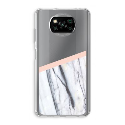 A touch of peach: Xiaomi Poco X3 Pro Transparant Hoesje