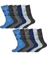 Gianvaglia 12-paar sokken - Katoen