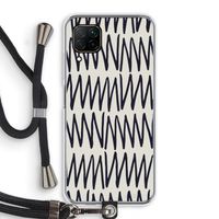 Marrakech Zigzag: Huawei P40 Lite Transparant Hoesje met koord