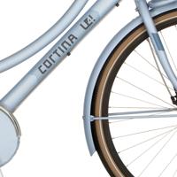 Cortina spatbord voor 28 u4 metaal blauw matt