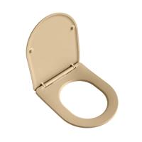 Toiletzitting Mondiaz Lavie | Sofclose met quick-release | Duroplast | Sand