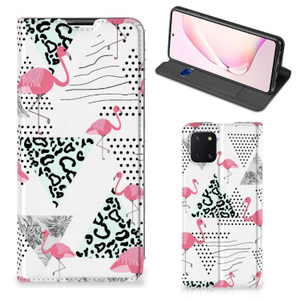 Samsung Galaxy Note 10 Lite Hoesje maken Flamingo Triangle