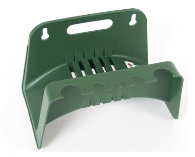Tuinslang houder - groen - 23 cm set van 2 stuks