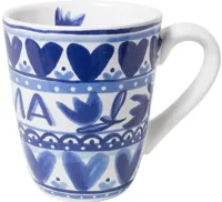 Blond Amsterdam mok aardewerk delfts blond 10x11.5cm multi