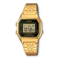 Casio LA680WEGA-1ER Horloge Ditigaal goudkleurig-zwart
