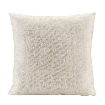 Leen Bakker - Sierkussen Lucia - Goudkleur/crème - 45x45 Cm - Polyester - Crème#Goudkleurig