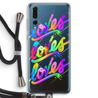 Loves: Huawei P20 Pro Transparant Hoesje met koord