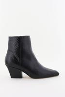 Toral enkellaarsjes TL-SCARLET black