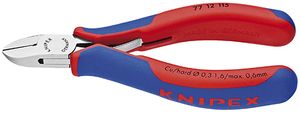 Knipex Zijsnijtang ronde kop + draadklem 115 mm - 7712115