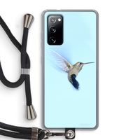 Kolibri: Samsung Galaxy S20 FE / S20 FE 5G Transparant Hoesje met koord