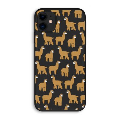 Alpacas: iPhone 11 Biologisch afbreekbaar hoesje