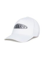 DSQUARED2 KIDS casquette à logo imprimé - Blanc